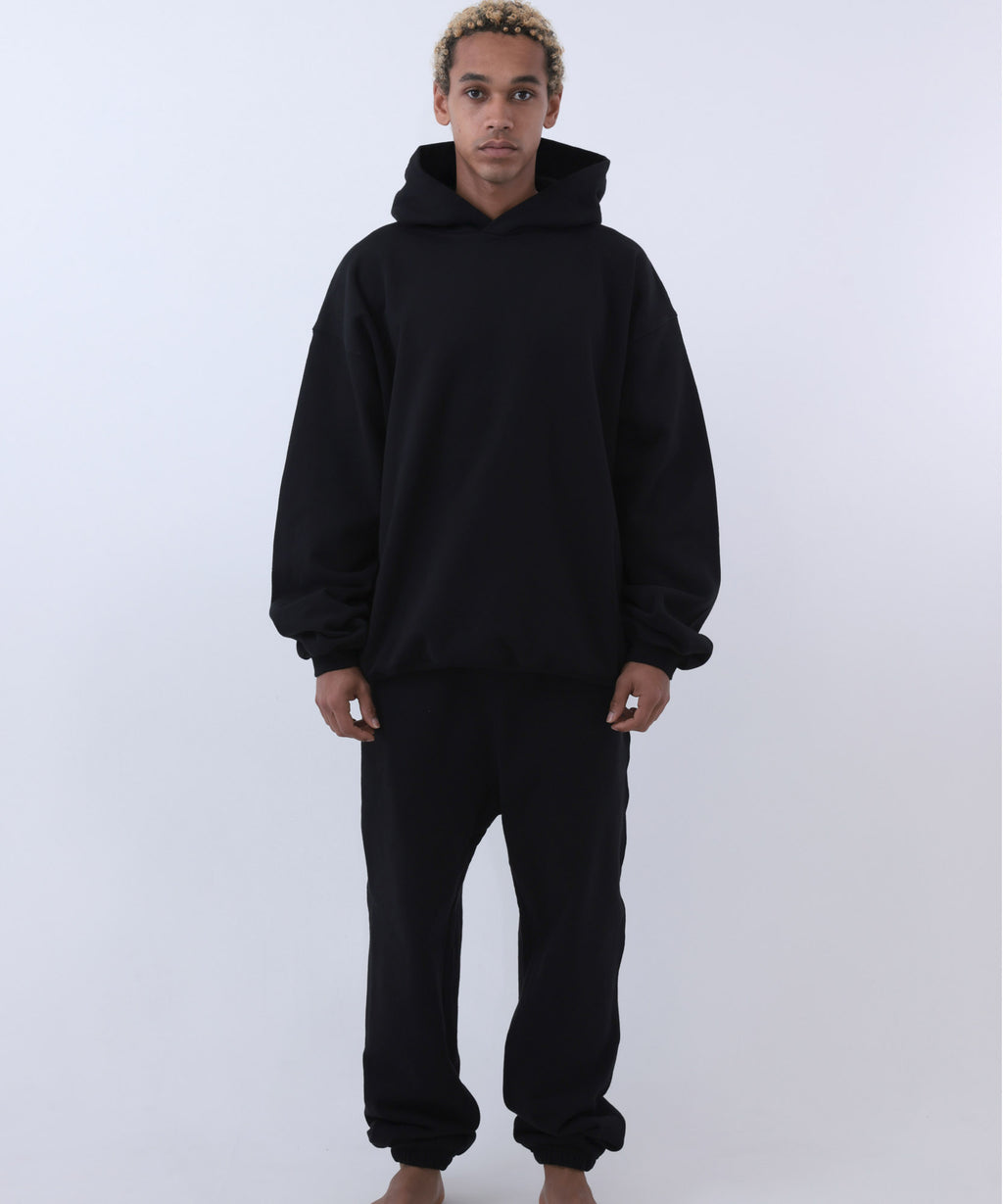 COMMON BASE SWEAT HOODIE CB-B03 BLACK