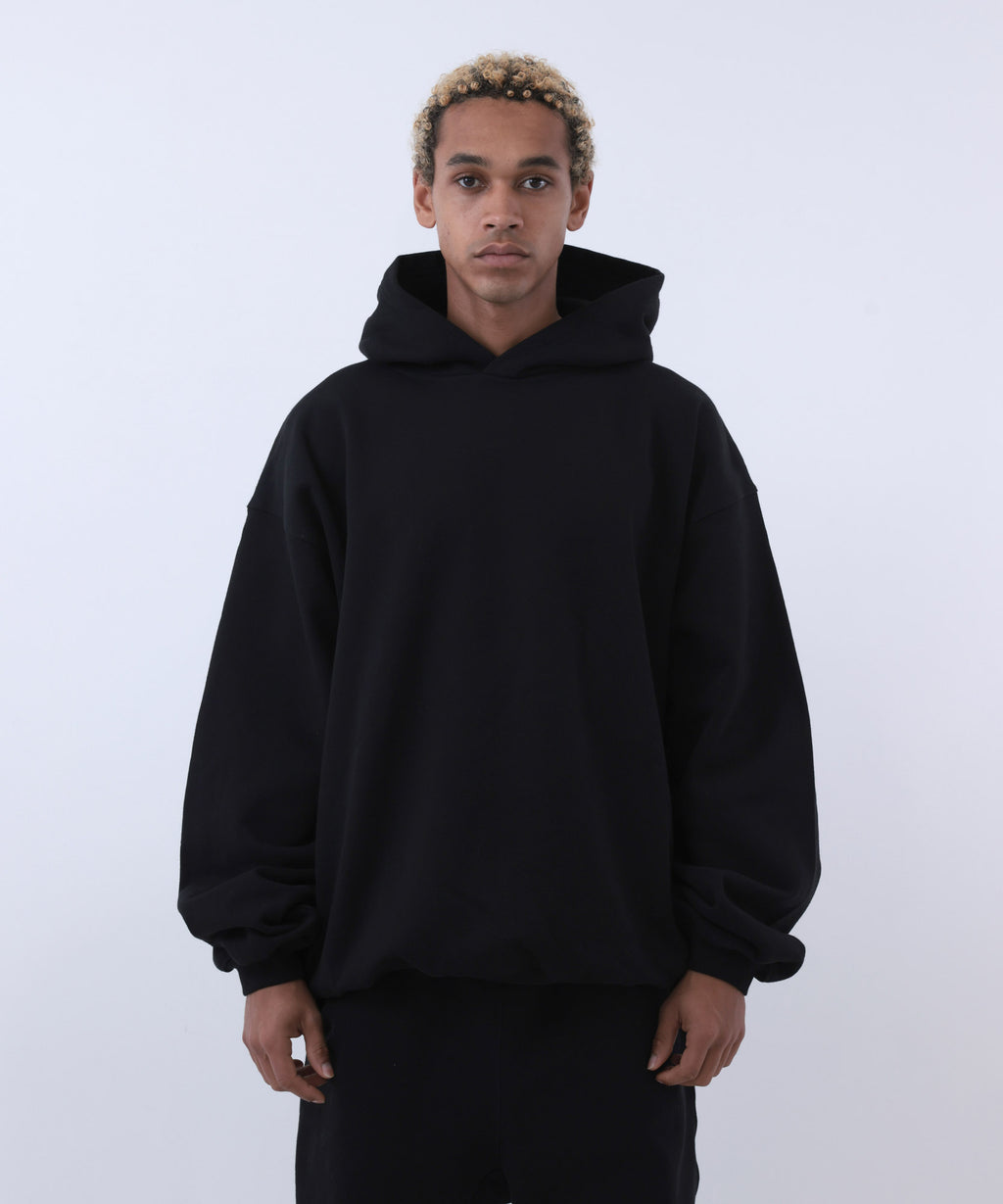 COMMON BASE SWEAT HOODIE CB-B03 BLACK