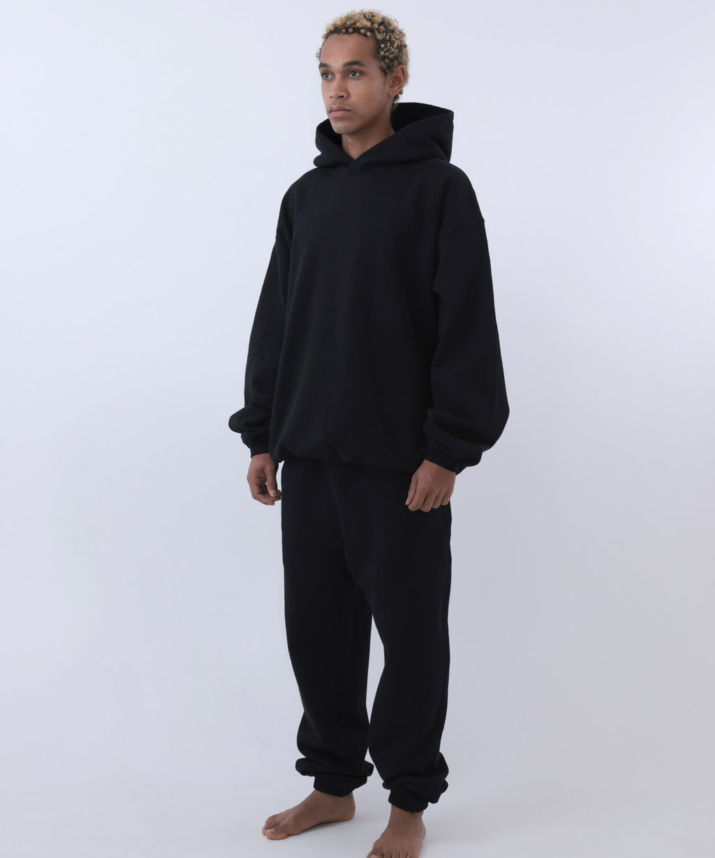 COMMON BASE SWEAT HOODIE CB-B03 BLACK