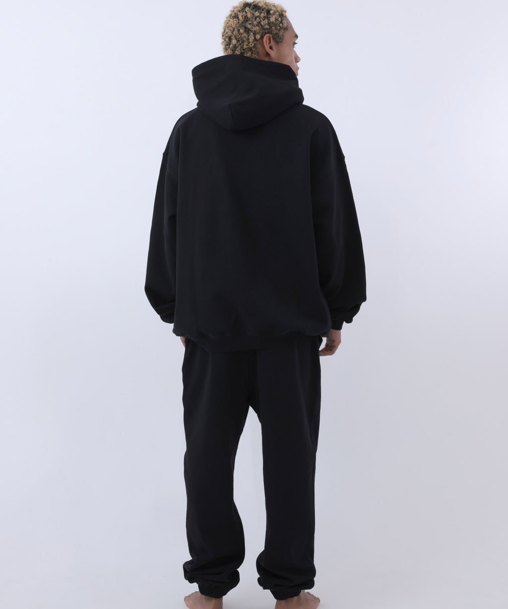 COMMON BASE SWEAT HOODIE CB-B03 BLACK