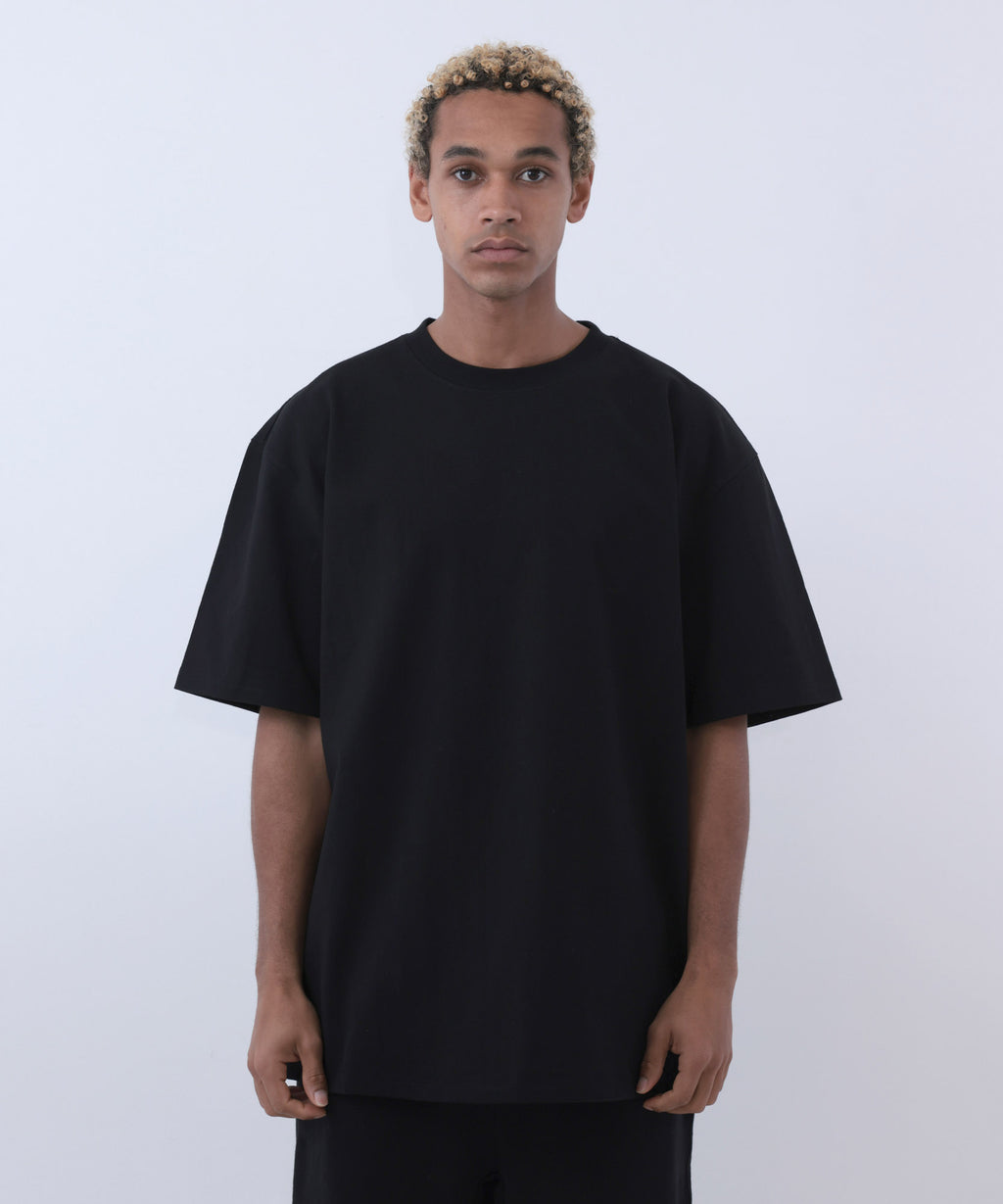 COMMON BASE S/S TEE CB-B01 BLACK