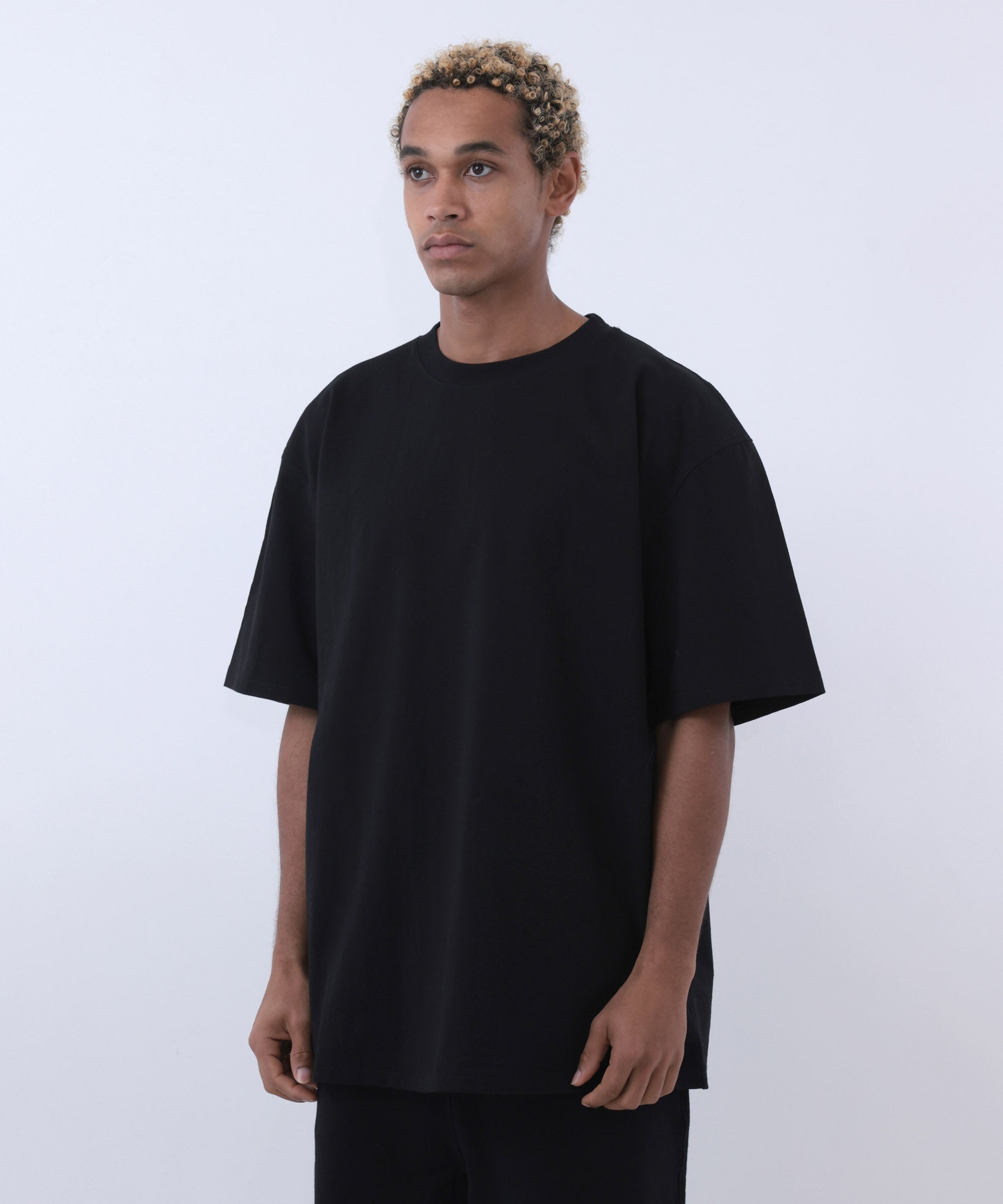 COMMON BASE S/S TEE CB-B01 BLACK