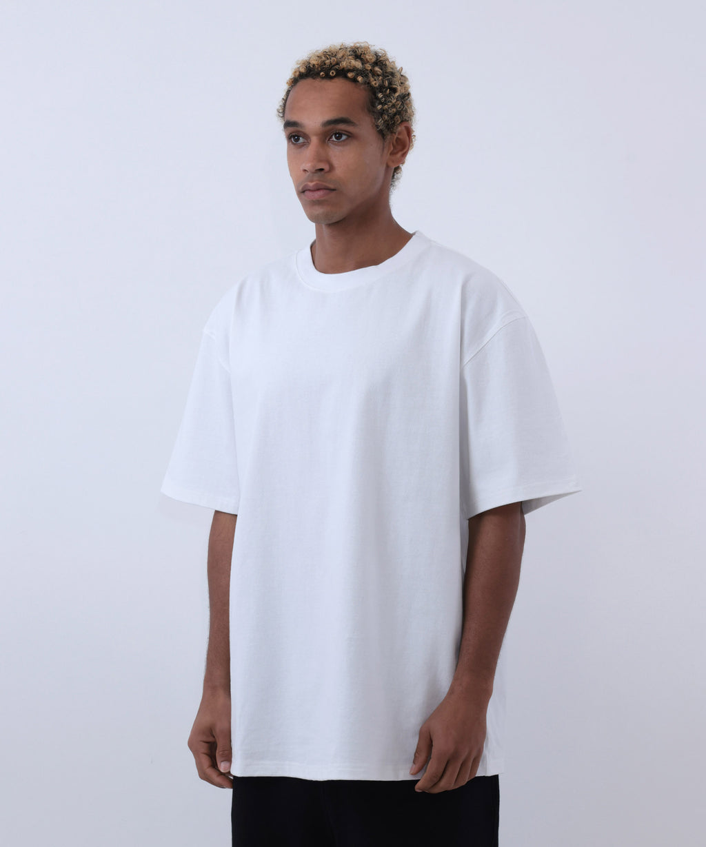 COMMON BASE S/S TEE CB-B01 WHITE