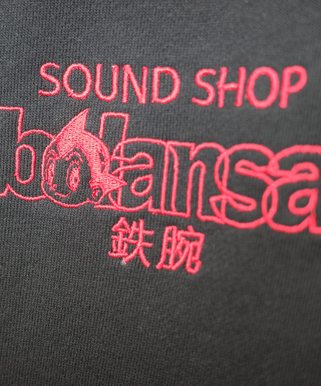 SOUND SHOP balansa × ASTRO BOY SWEAT HOODIE ATBL-13 BLACK