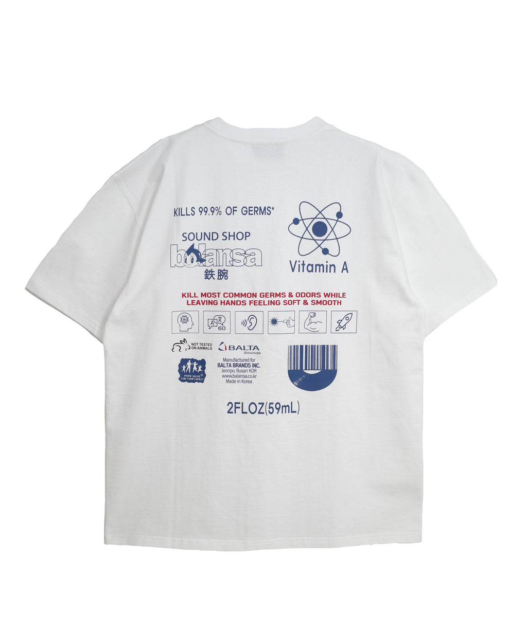 SOUND SHOP balansa × ASTRO BOY S/S TEE ATBL-01F WHITE
