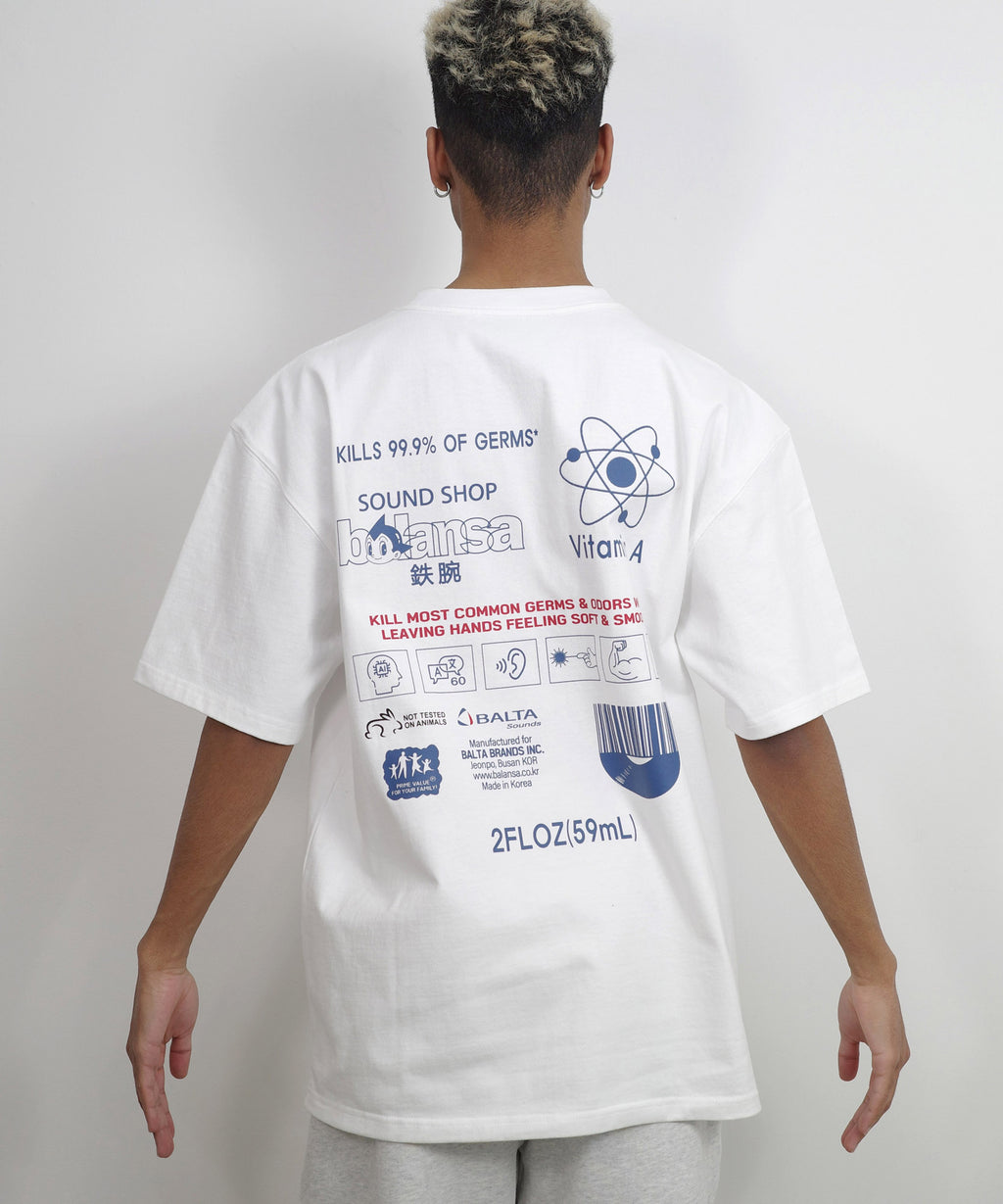 SOUND SHOP balansa × ASTRO BOY S/S TEE ATBL-01F WHITE