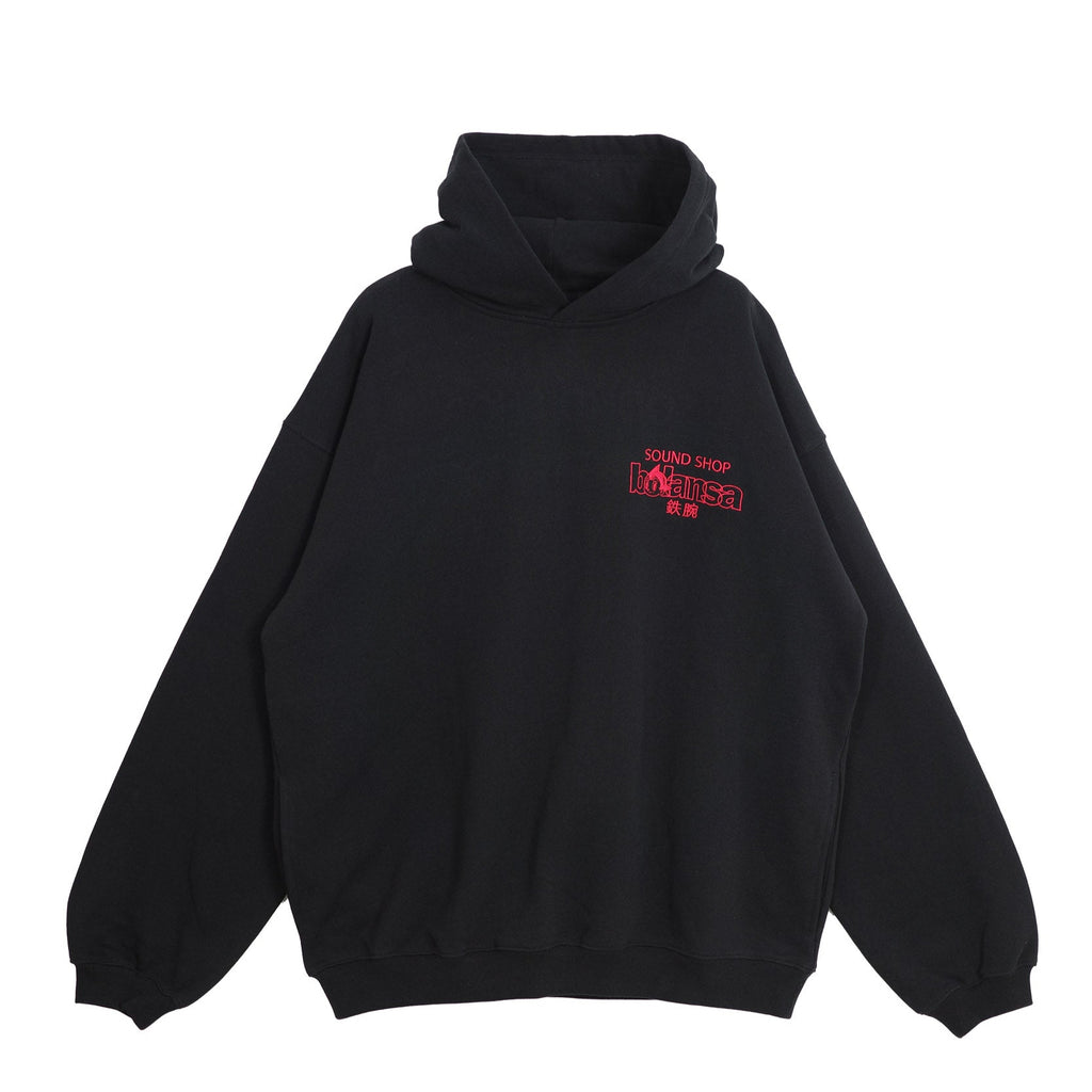 SOUND SHOP balansa × ASTRO BOY SWEAT HOODIE ATBL-13 BLACK