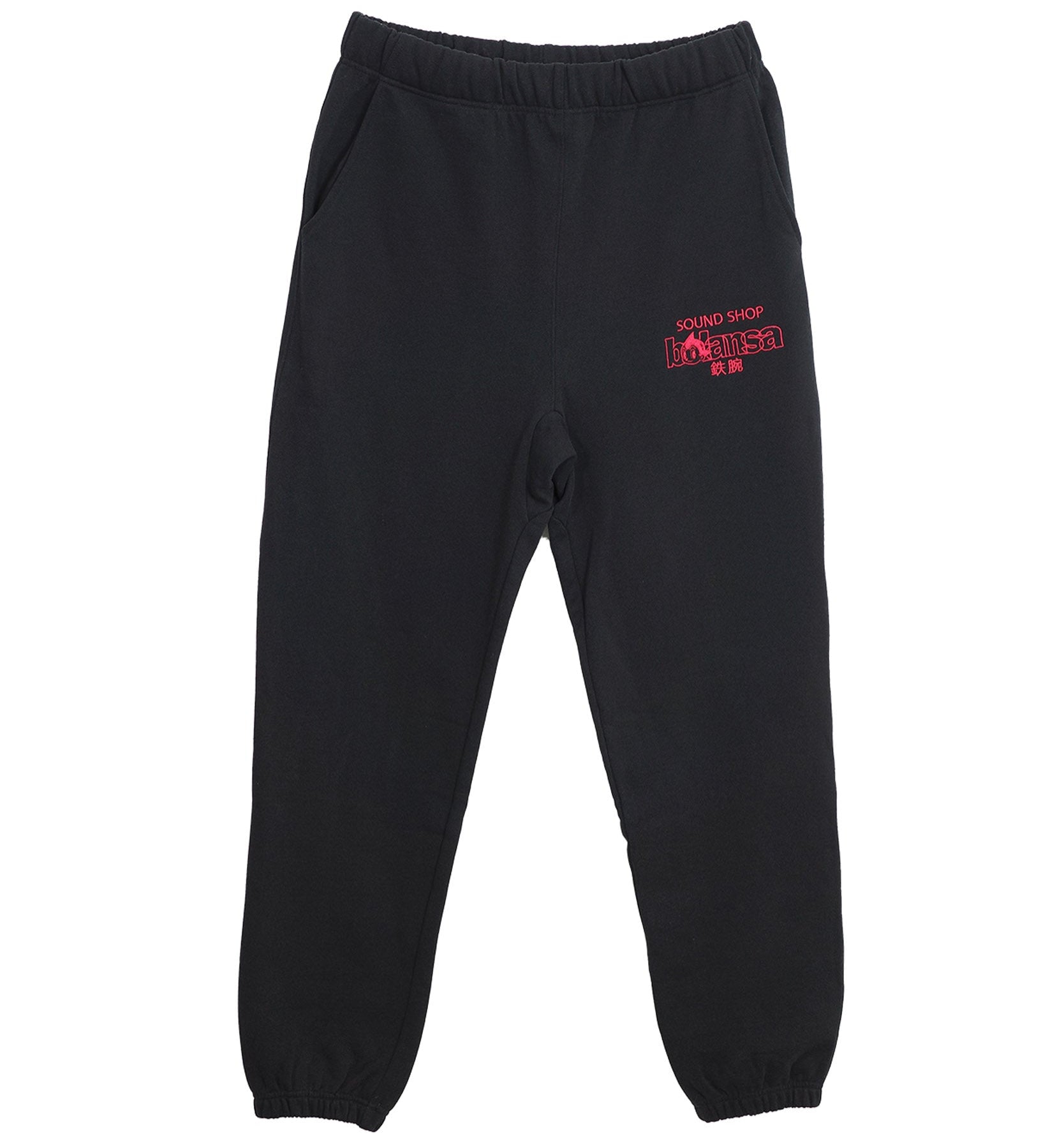 SOUND SHOP balansa × ASTRO BOY SWEAT PANTS ATBL-15 BLACK