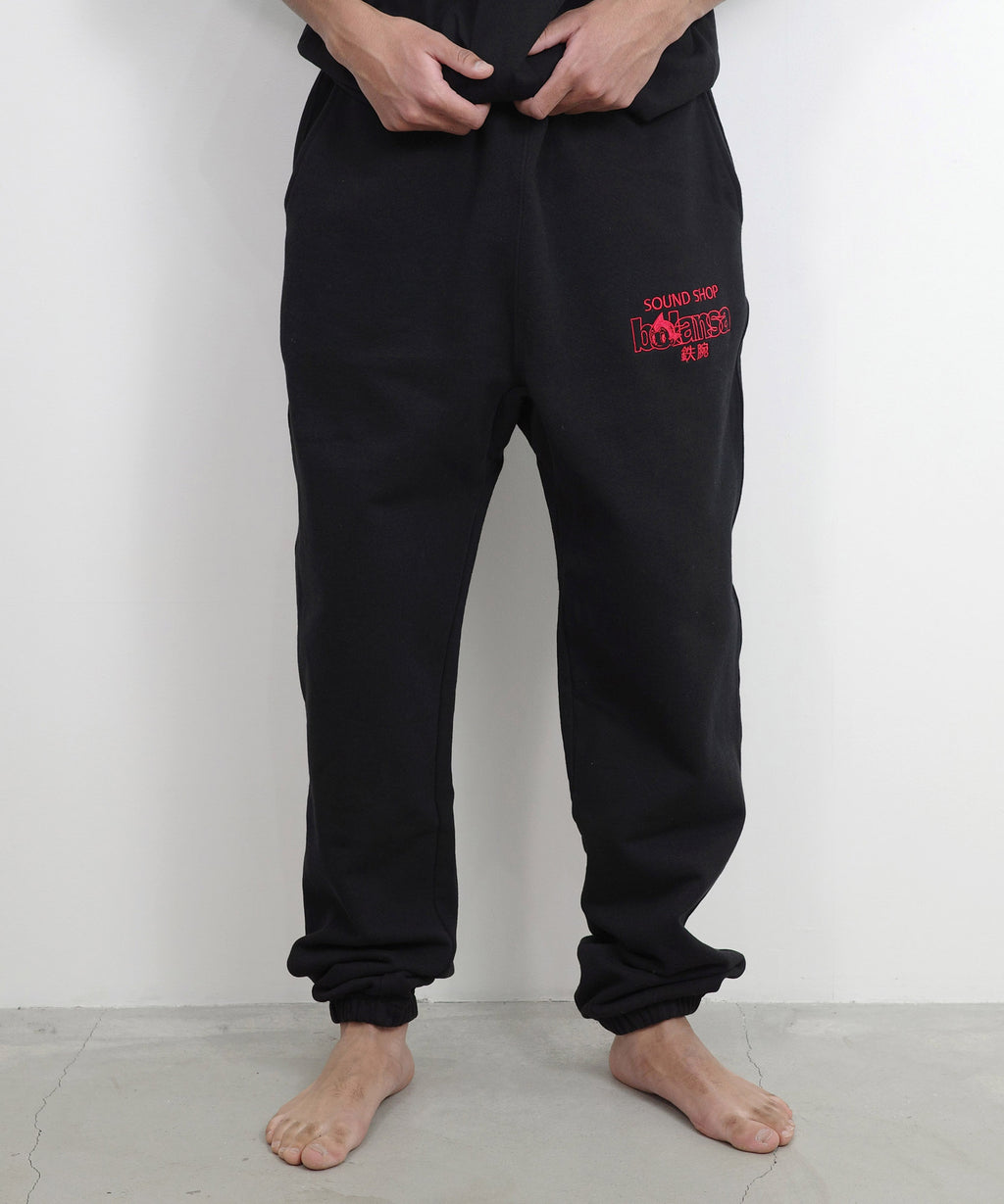 SOUND SHOP balansa × ASTRO BOY SWEAT PANTS ATBL-15 BLACK