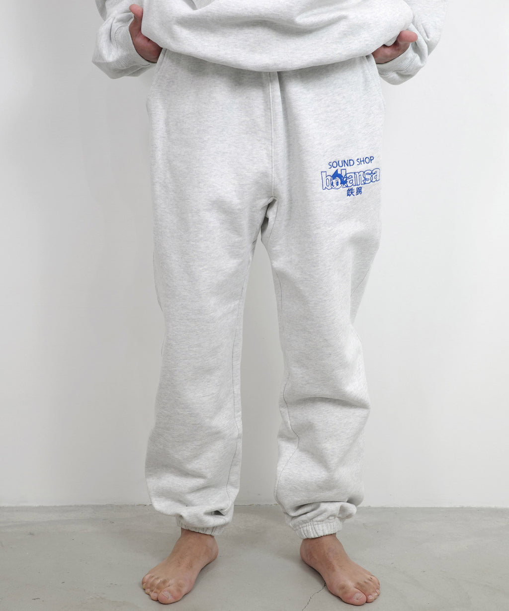 SOUND SHOP balansa × ASTRO BOY SWEAT PANTS ATBL-15 LIGHT HEATHER GRAY