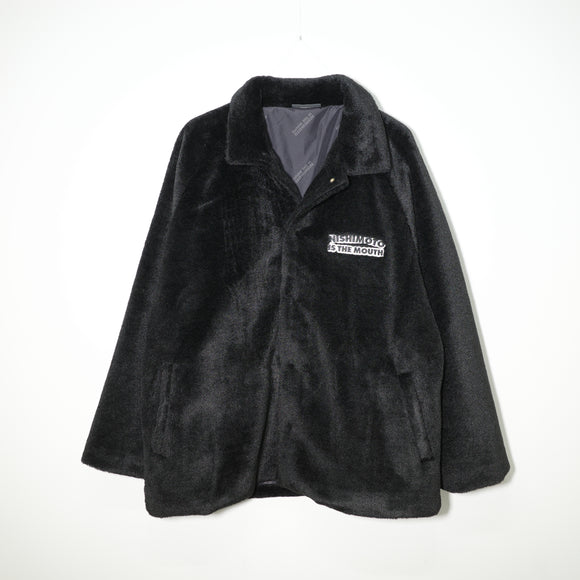 NISHIMOTO IS THE MOUTH FUR COACH JACKET NIM-C1JK BLACK