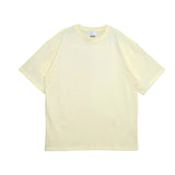 COMMON BASE S/S TEE CB-B01 LIGHT YELLOW