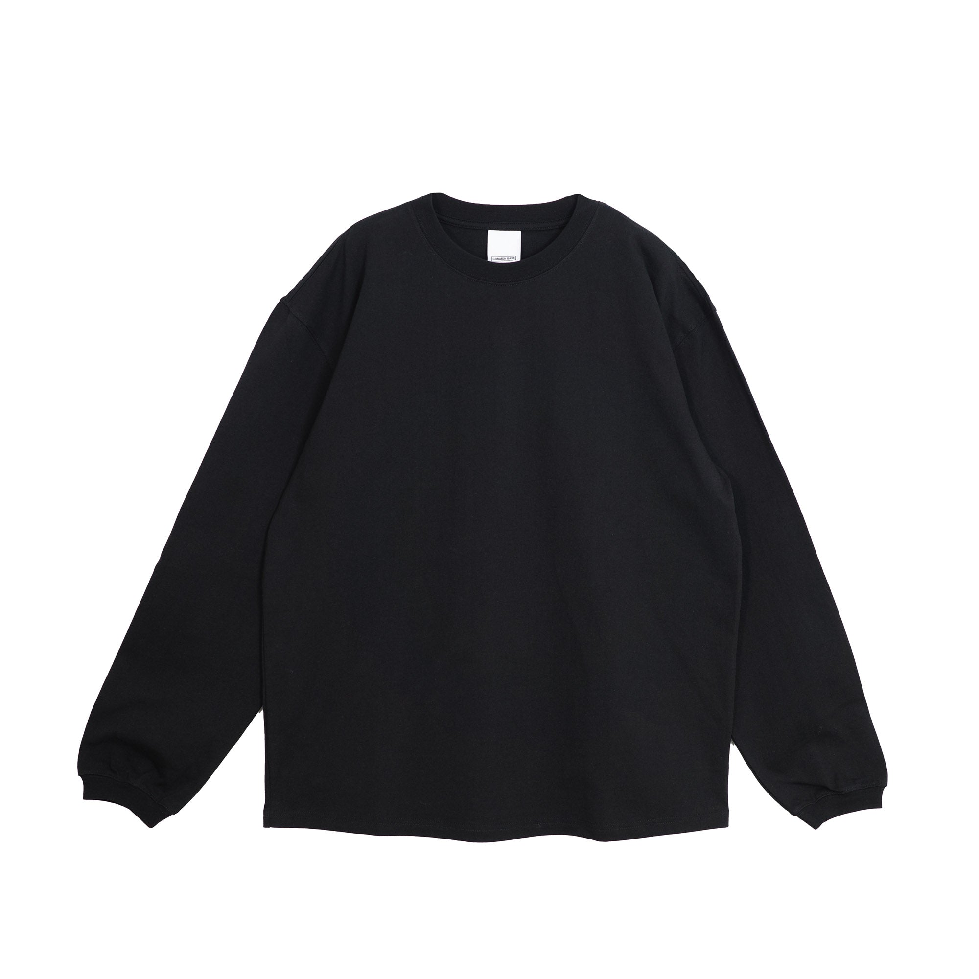 COMMON BASE L/S TEE CB-B02 BLACK