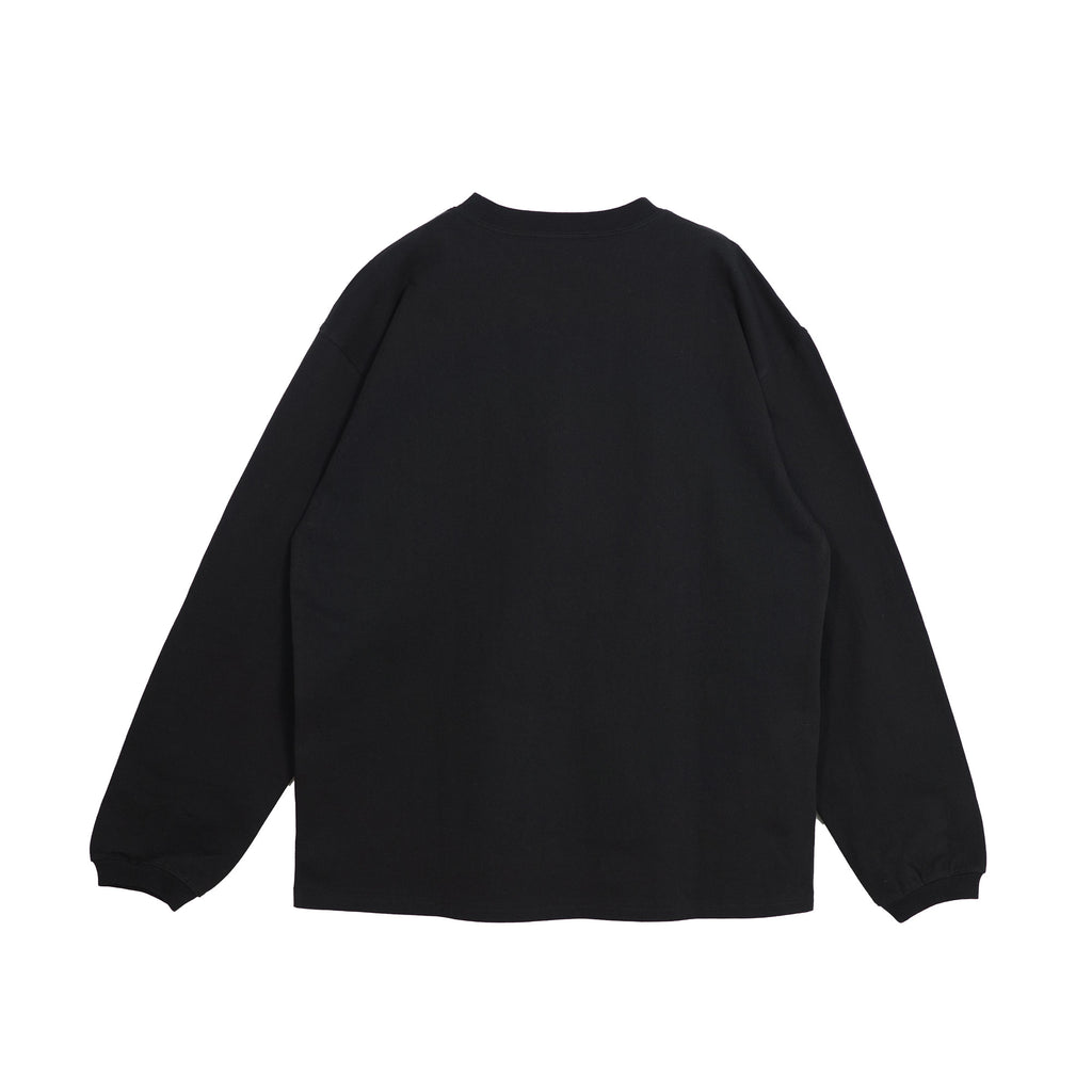 COMMON BASE L/S TEE CB-B02 BLACK