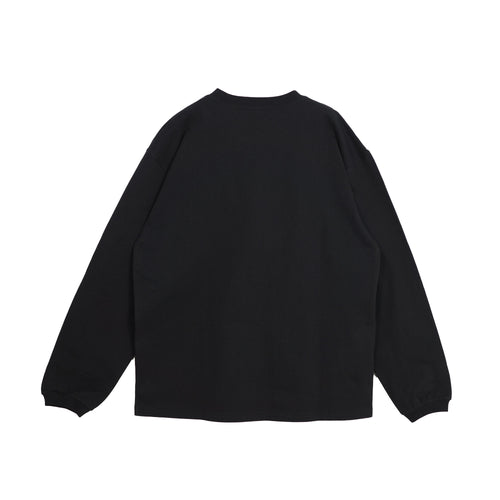 COMMON BASE L/S TEE CB-B02 BLACK