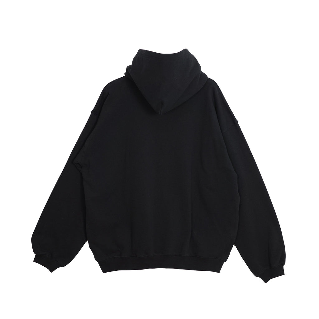 COMMON BASE SWEAT HOODIE CB-B03 BLACK
