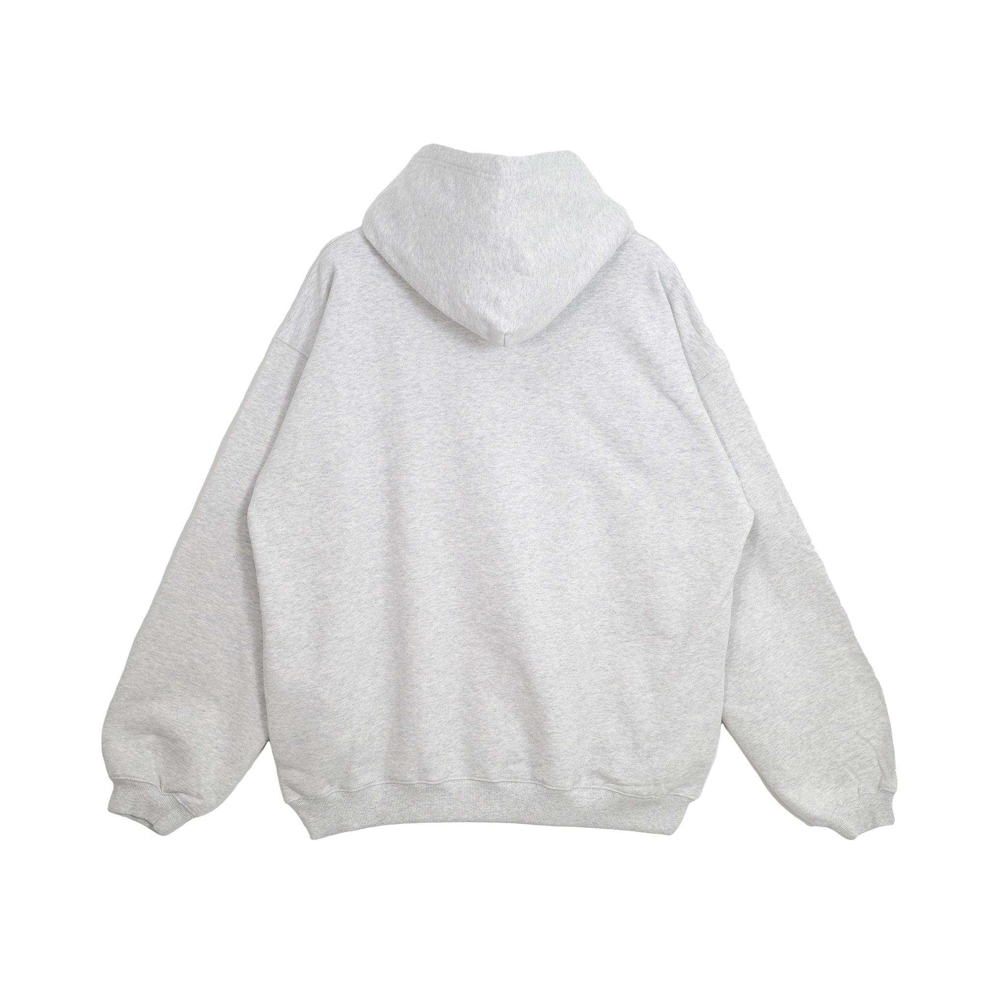 COMMON BASE SWEAT HOODIE CB-B03 LIGHT HEATHER GRAY