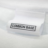 COMMON BASE S/S TEE CB-H01 WHITE
