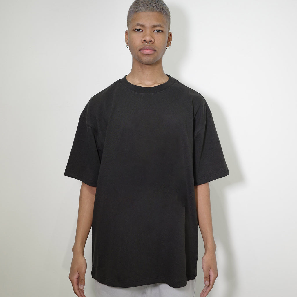 COMMON BASE S/S TEE CB-H01 BLACK