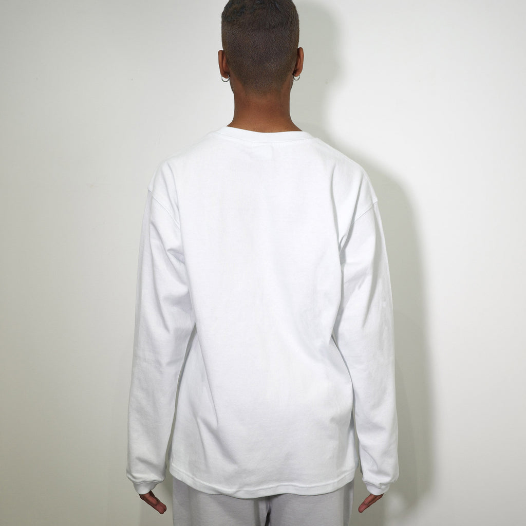 COMMON BASE L/S TEE CB-H02 WHITE