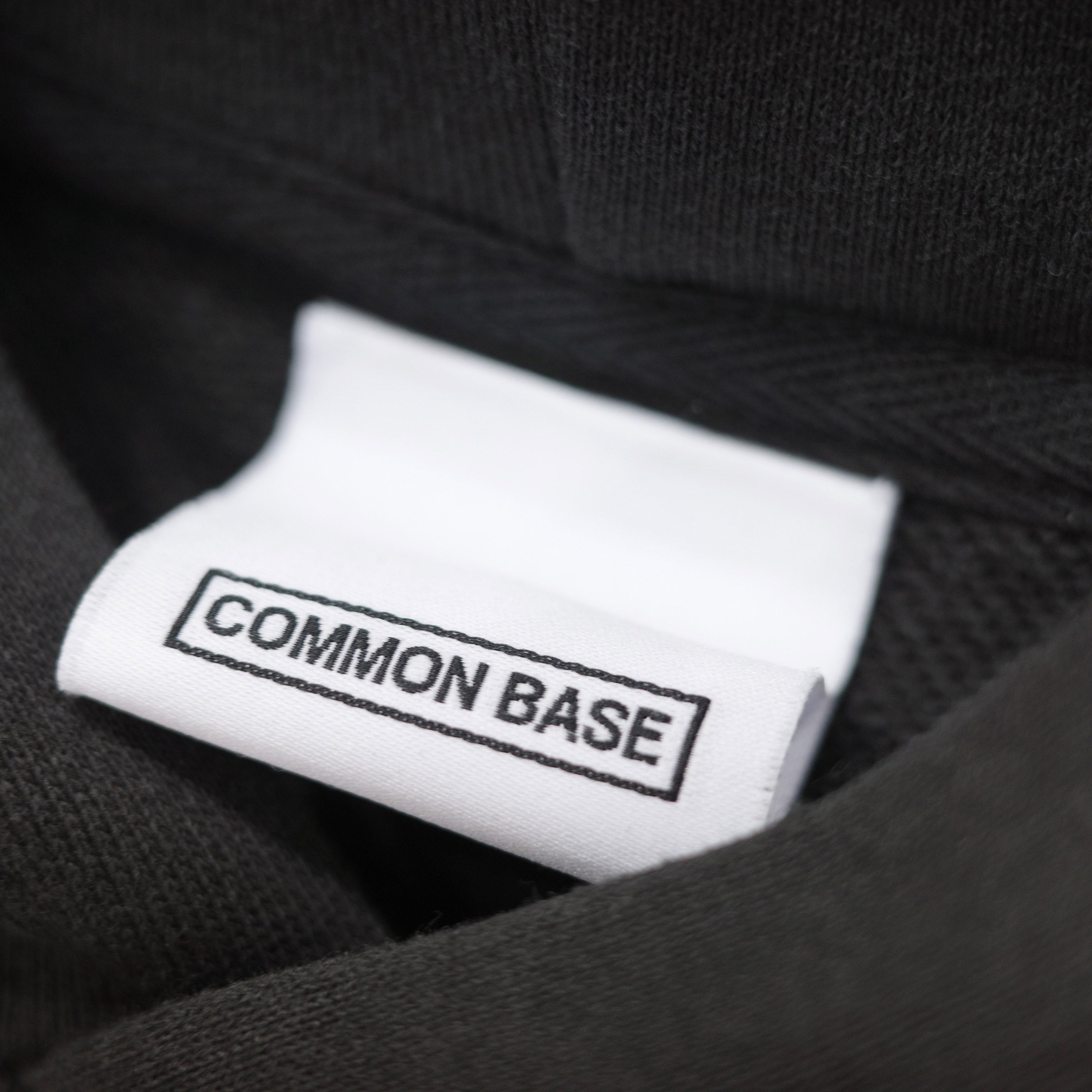 COMMON BASE SWEAT HOODIE CB-H03 BLACK