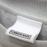 COMMON BASE SWEAT SHIRTS CB-H04 L GRAY