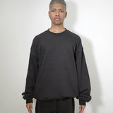 COMMON BASE SWEAT SHIRTS CB-H04 BLACK