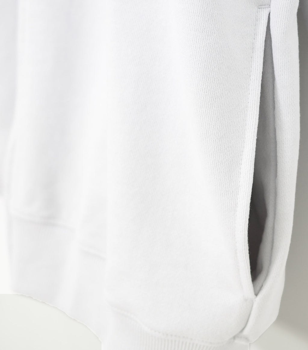 COMMON BASE SWEAT SHIRTS CB-H04 WHITE