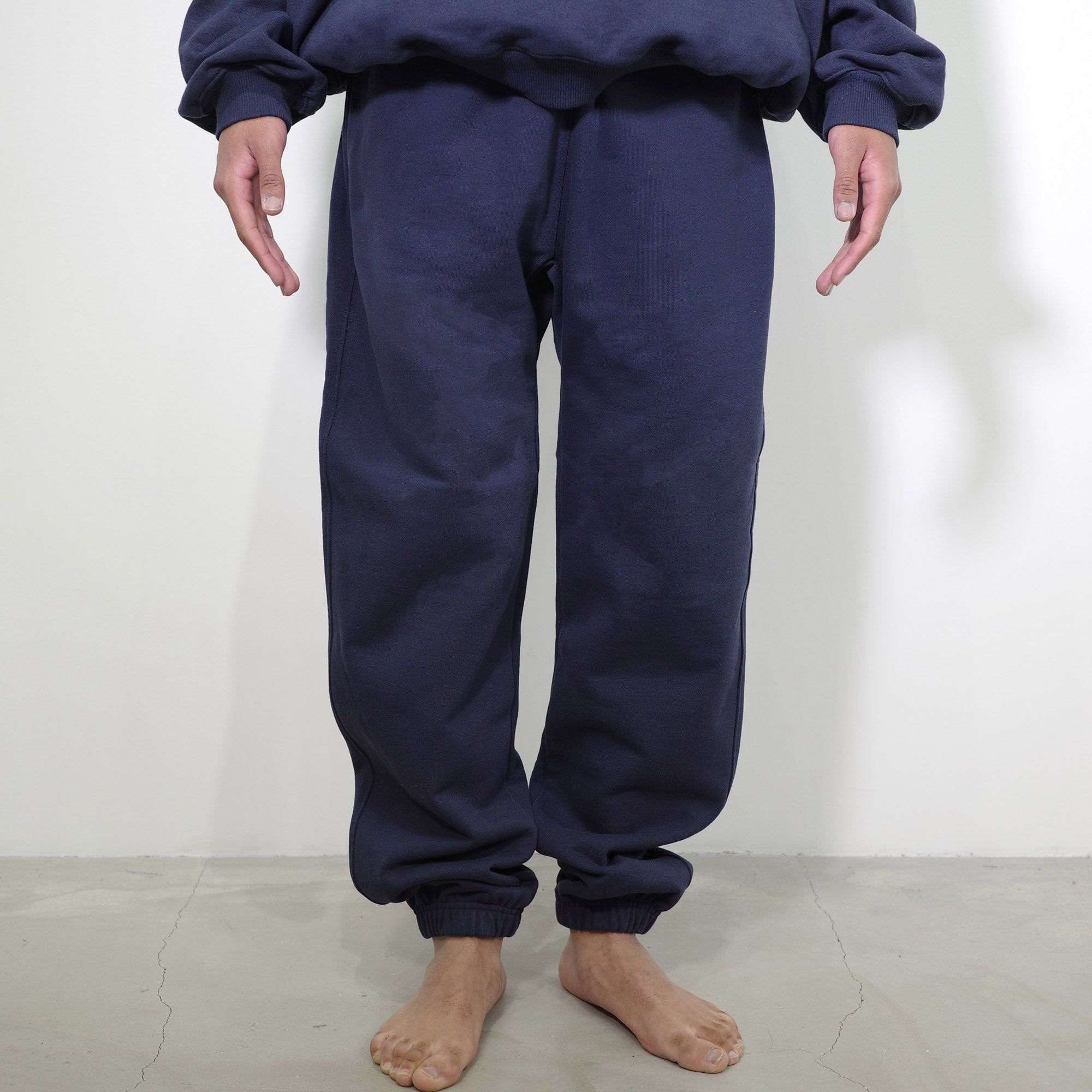COMMON BASE SWEAT PANTS CB-H05 NAVY