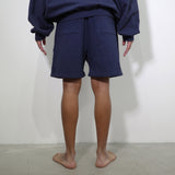 COMMON BASE SWEAT SHORTS CB-H06 NAVY