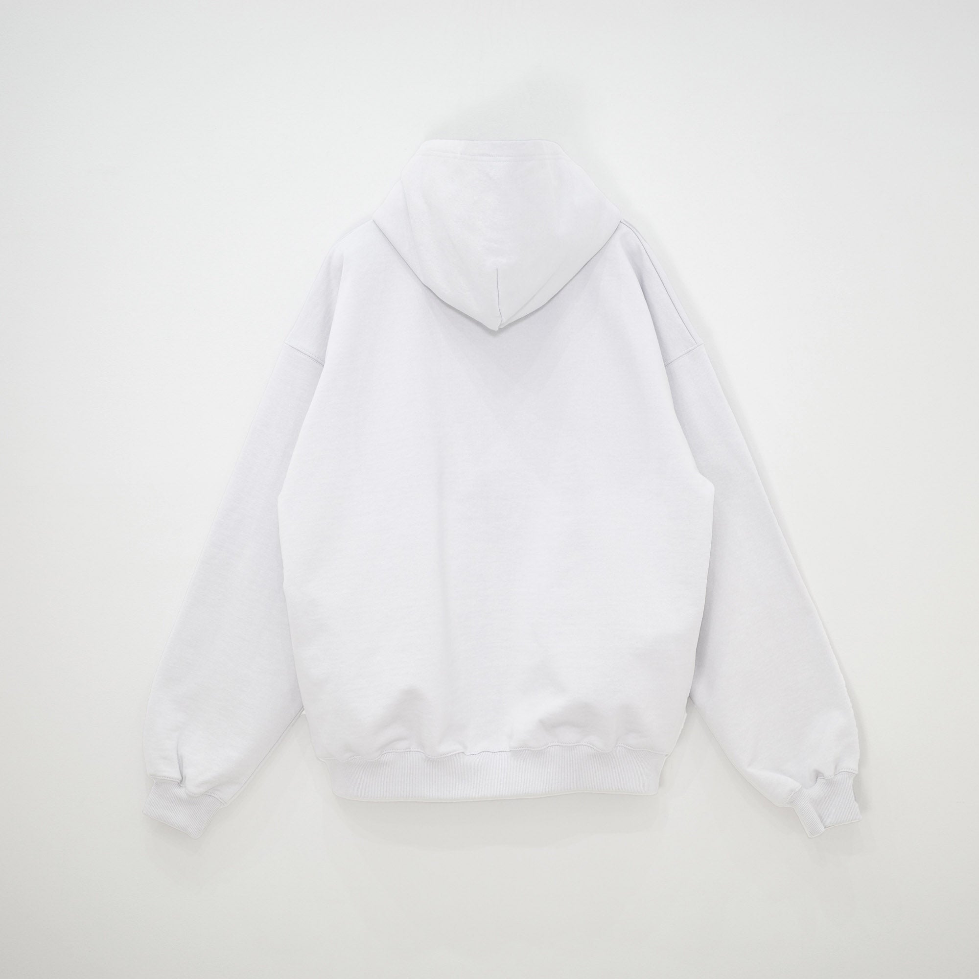 COMMON BASE SWEAT ZIP  HOODIE CB-H07 WHITE