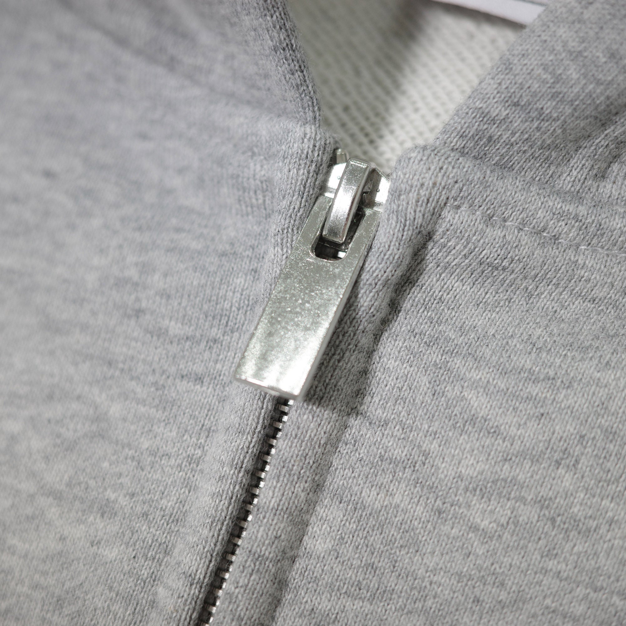 COMMON BASE SWEAT ZIP HOODIE CB-H07 H GRAY