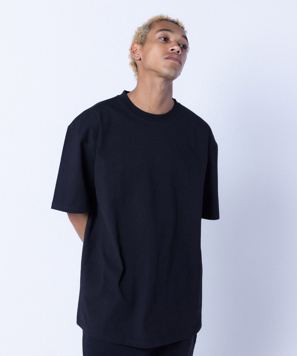 COMMON BASE S/S TEE CB-B01 BLACK