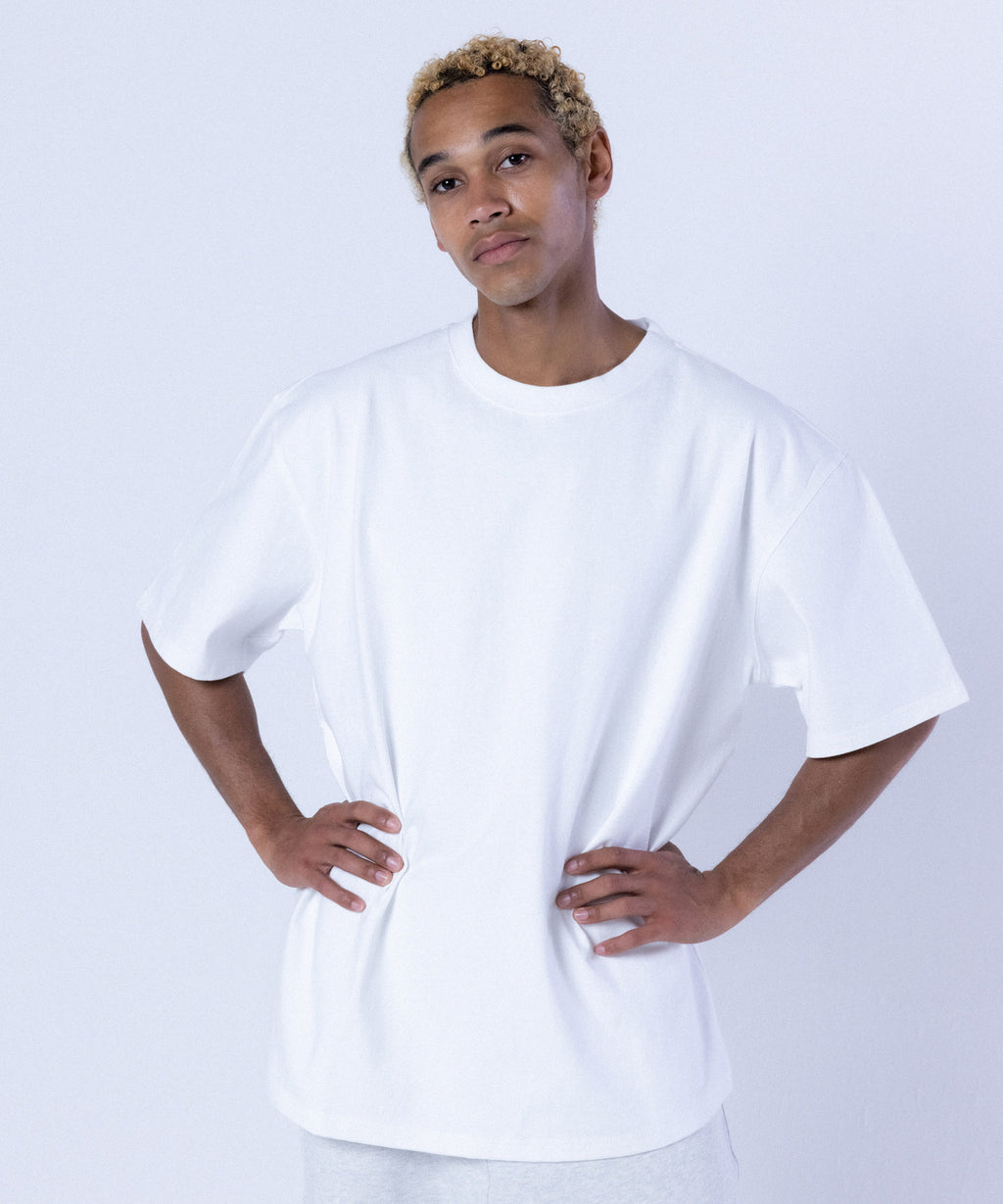 COMMON BASE S/S TEE CB-B01 WHITE