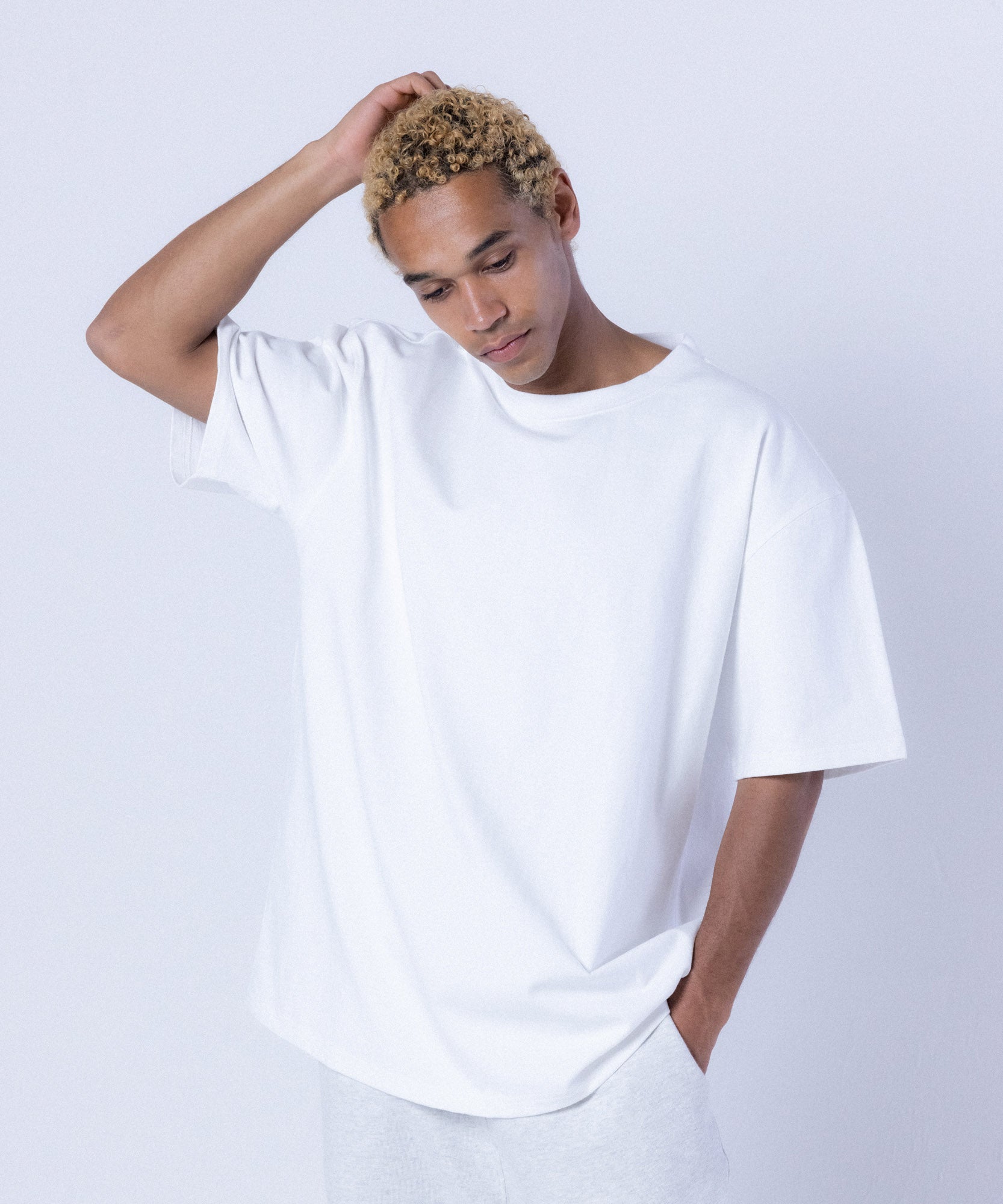 COMMON BASE S/S TEE CB-B01 WHITE