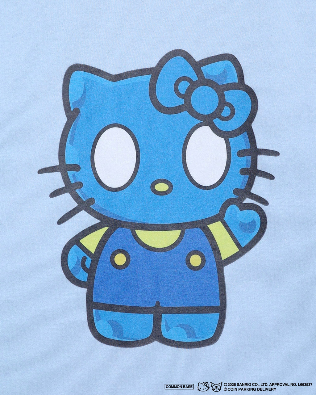 COIN PARKING DELIVERY × SANRIO CHARACTERS PRINT S/S TEE CPDSC-KT01 LIGHT BLUE