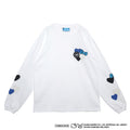 COIN PARKING DELIVERY × SANRIO CHARACTERS  PATCHWORK L/S TEE CPDSC-KT12 WHITE