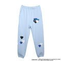 [On sale from 8:00 PM on January 31st] COIN PARKING DELIVERY × SANRIO CHARACTERS PATCHWORK SWEAT PANTS CPDSC-KT15 LIGHT BLUE