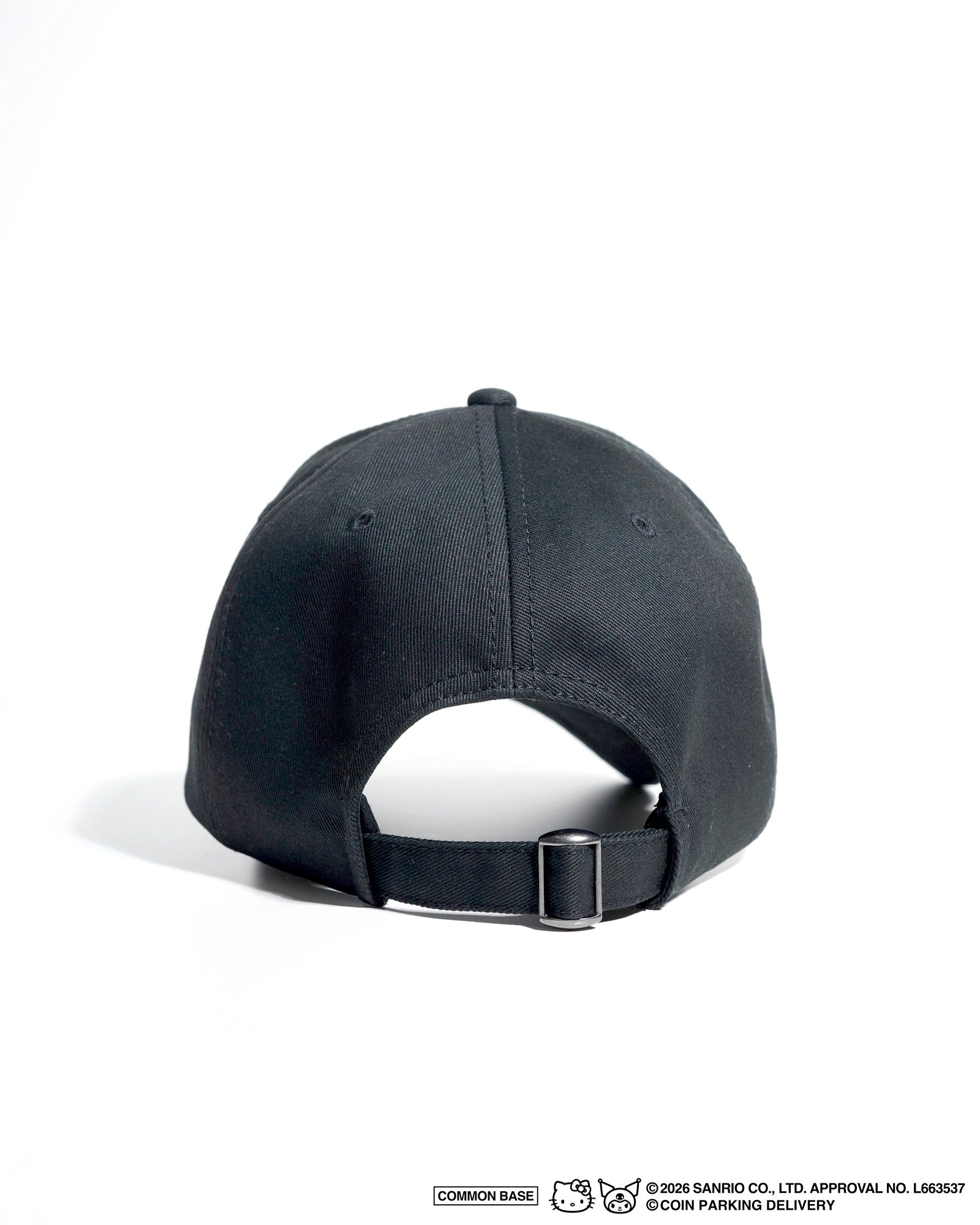 COIN PARKING DELIVERY × SANRIO CHARACTERS CAP CPDSC-KTG1 BLACK