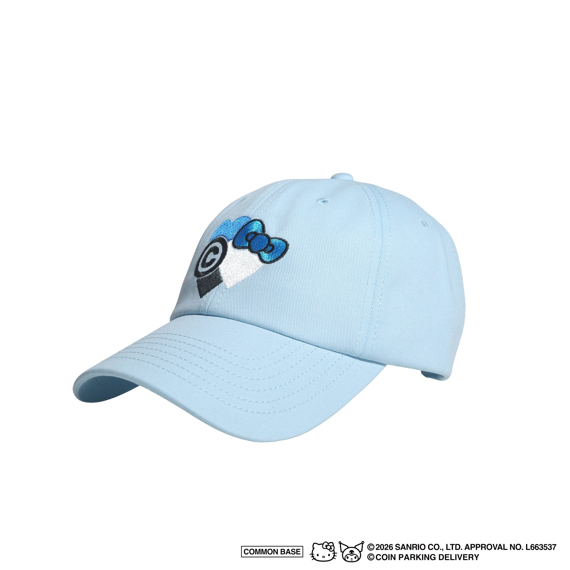 COIN PARKING DELIVERY × SANRIO CHARACTERS  CAP CPDSC-KTG1 LIGHT BLUE