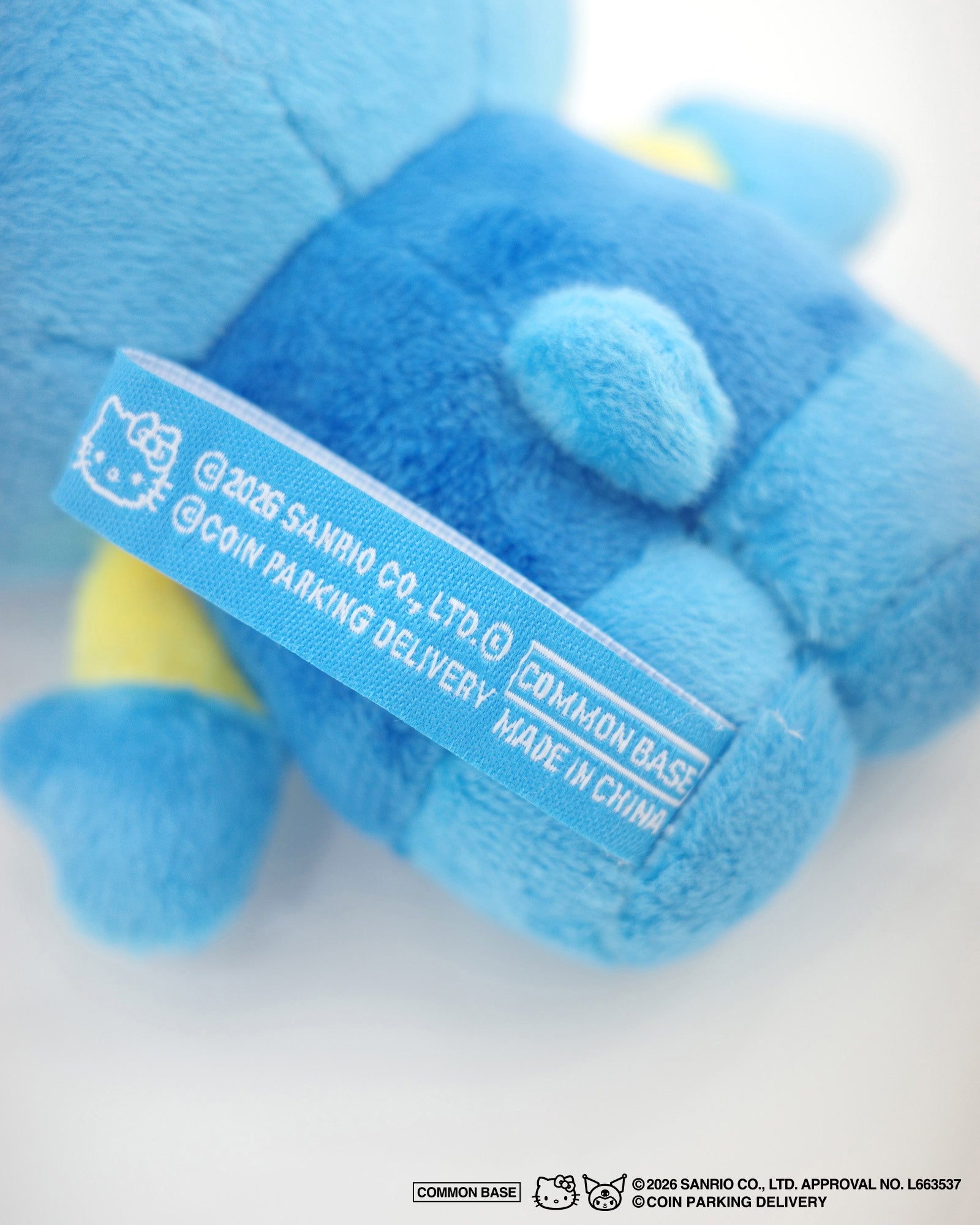 [On sale from 8:00 PM on January 31st] COIN PARKING DELIVERY × SANRIO CHARACTERS PLUSH KEY HOLDER CPDSC-KTKY MULTI