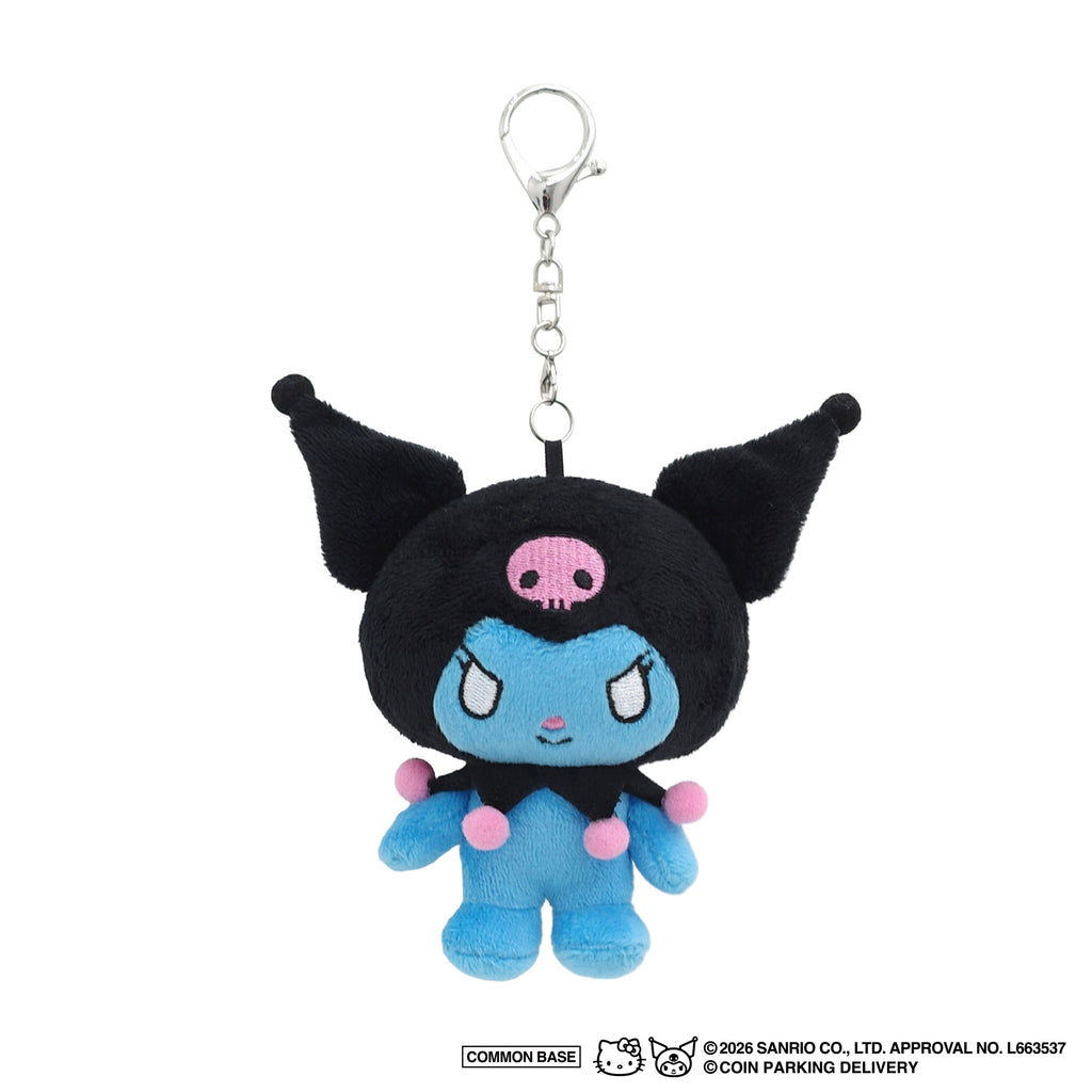 【予約商品：5月上旬お届け予定】COIN PARKING DELIVERY × SANRIO CHARACTERS PLUSH KEY HOLDER CPDSC-KUKY MULTI