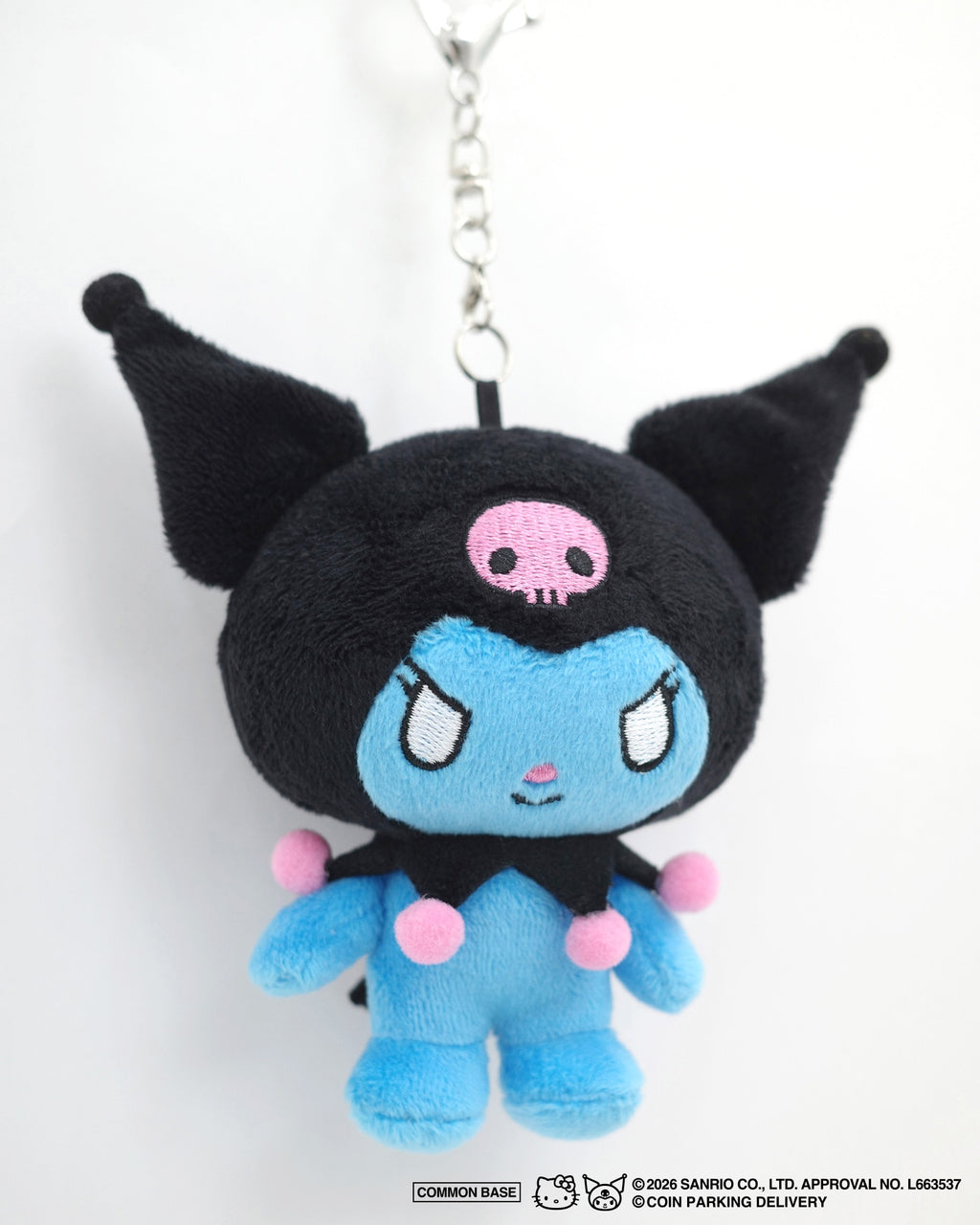 【予約商品：5月上旬お届け予定】COIN PARKING DELIVERY × SANRIO CHARACTERS PLUSH KEY HOLDER CPDSC-KUKY MULTI