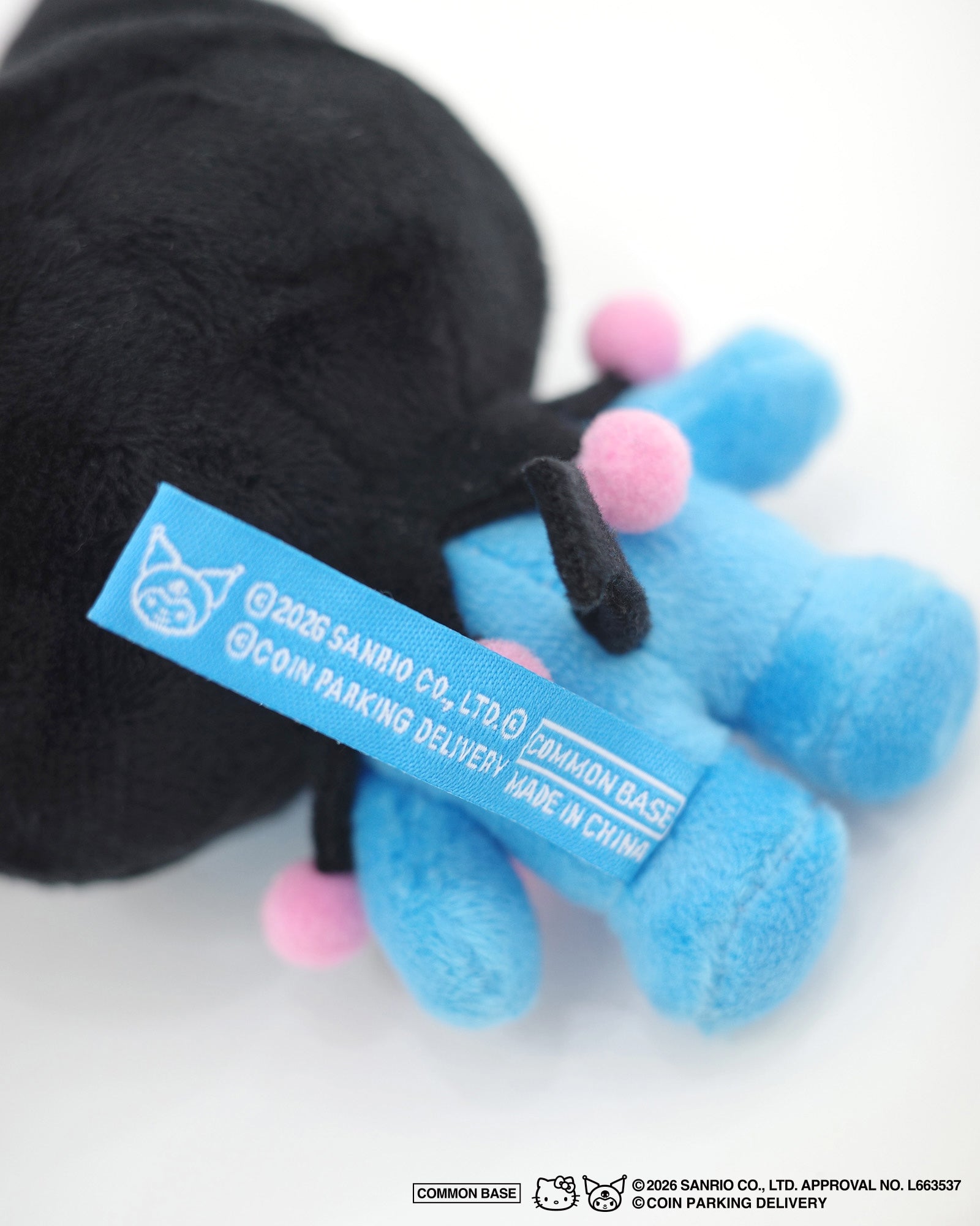 [On sale from 8:00 PM on January 31st] COIN PARKING DELIVERY × SANRIO CHARACTERS PLUSH KEY HOLDER CPDSC-KUKY MULTI