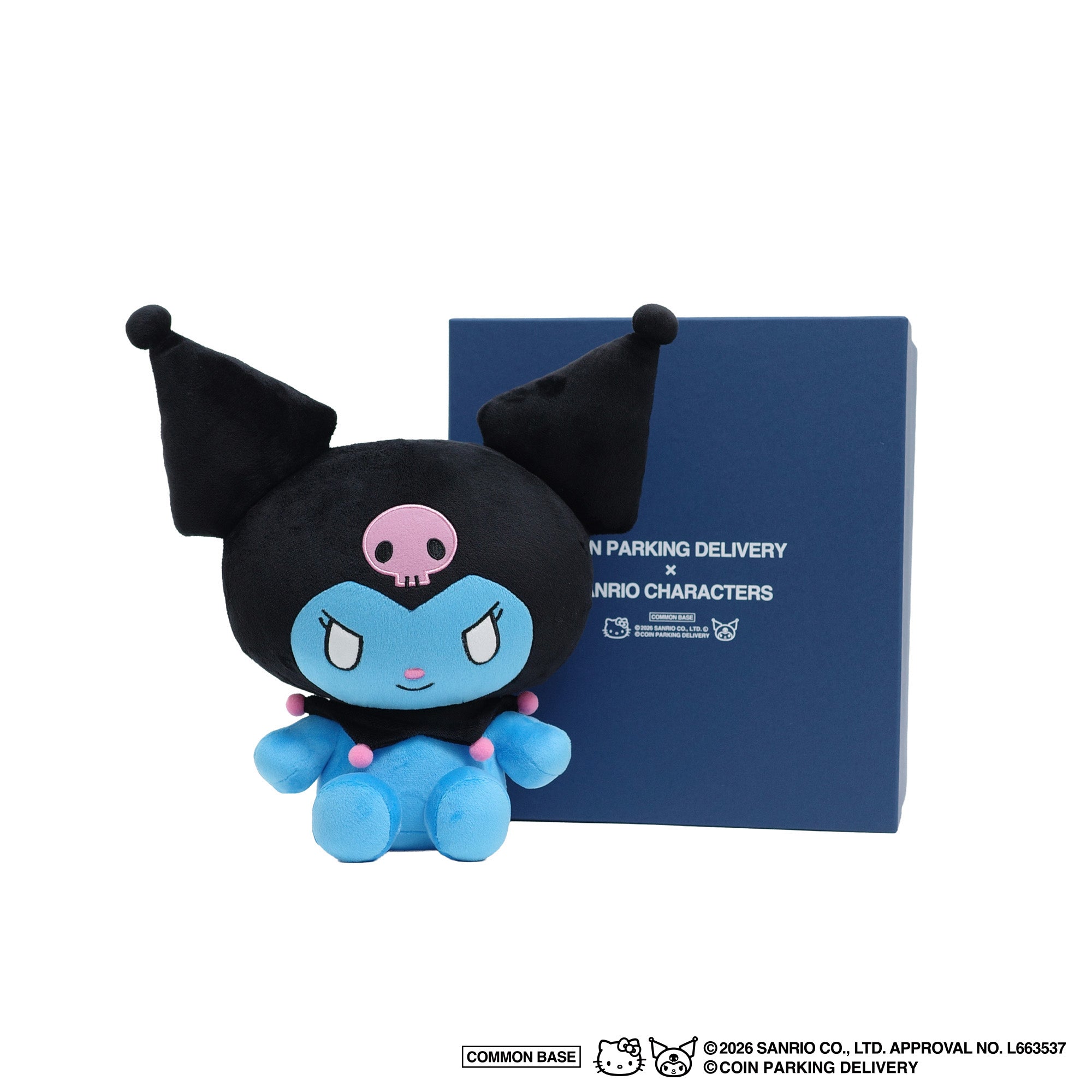 [On sale from 8:00 PM on January 31st] COIN PARKING DELIVERY × SANRIO CHARACTERS PLUSH CPDSC-KUPL MULTI
