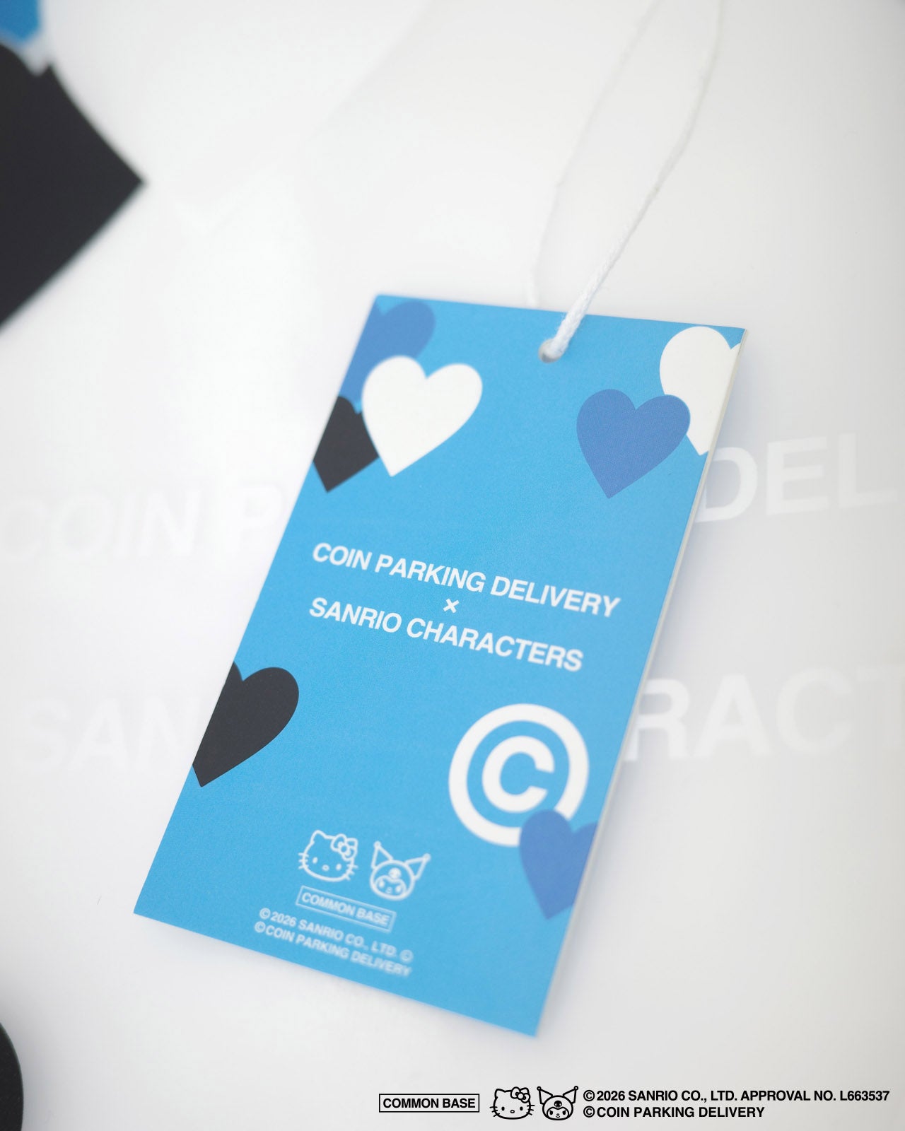 COIN PARKING DELIVERY × SANRIO CHARACTERS  PATCHWORK L/S TEE CPDSC-KT12 LIGHT BLUE