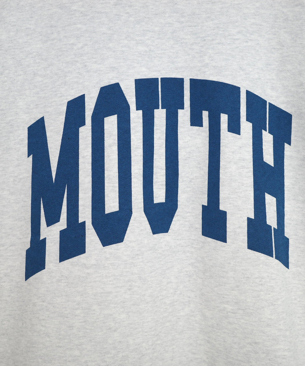 NISHIMOTO IS THE MOUTH SWEATSHIRT NIM-SP24 LIGHT HEATHER GRAY