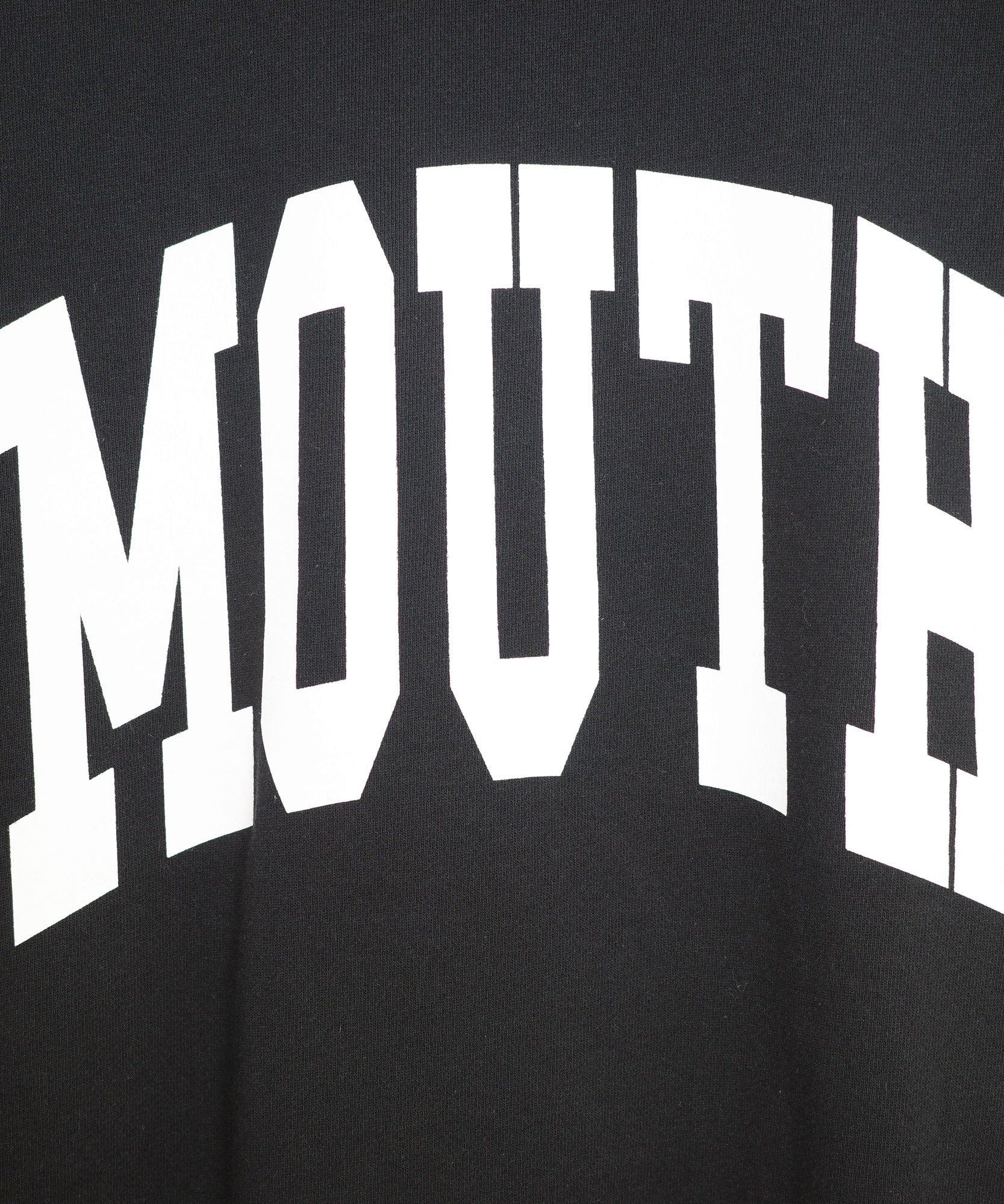 NISHIMOTO IS THE MOUTH SWEATSHIRT NIM-SP24 BLACK