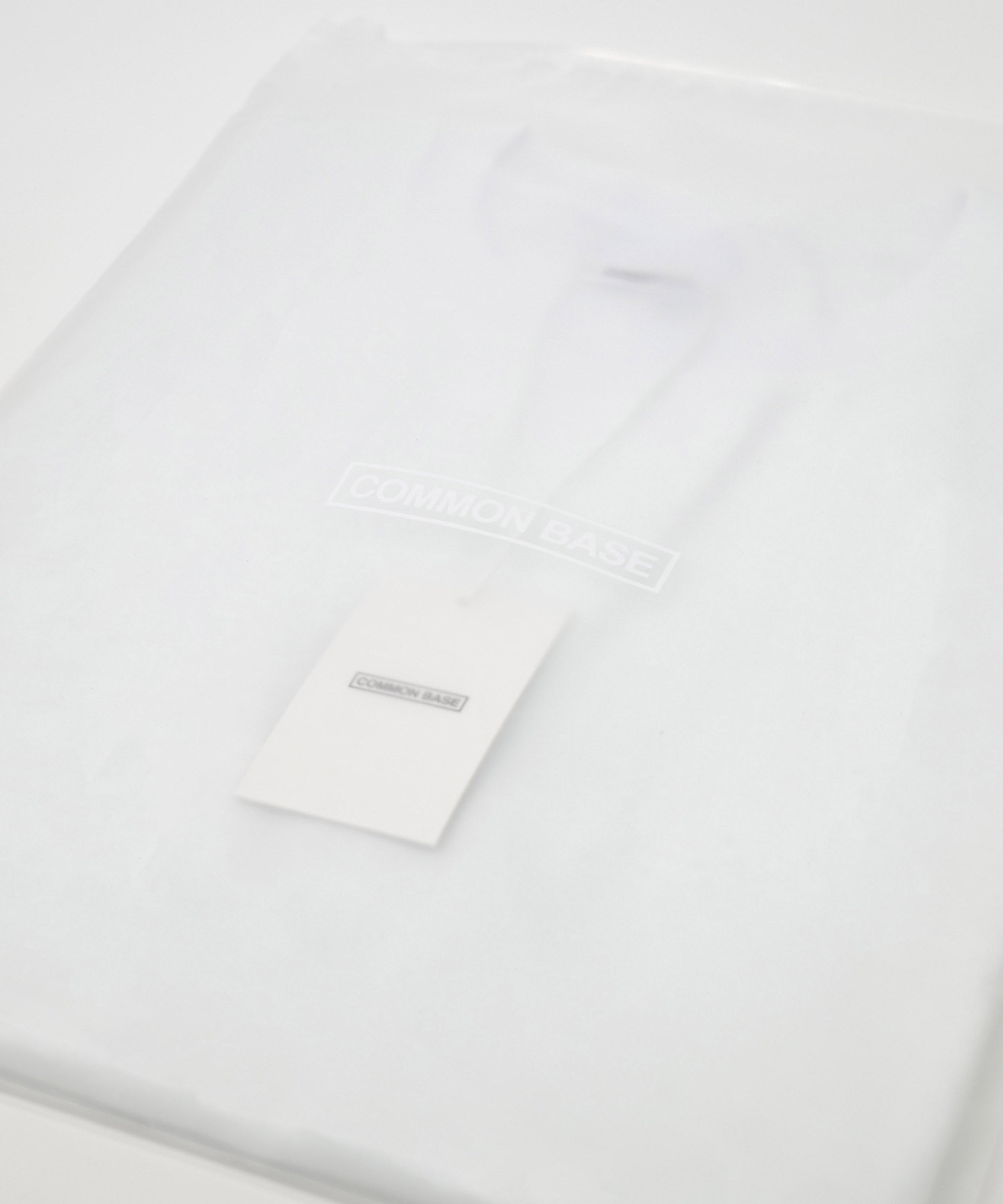 COMMON BASE S/S TEE CB-B01 WHITE