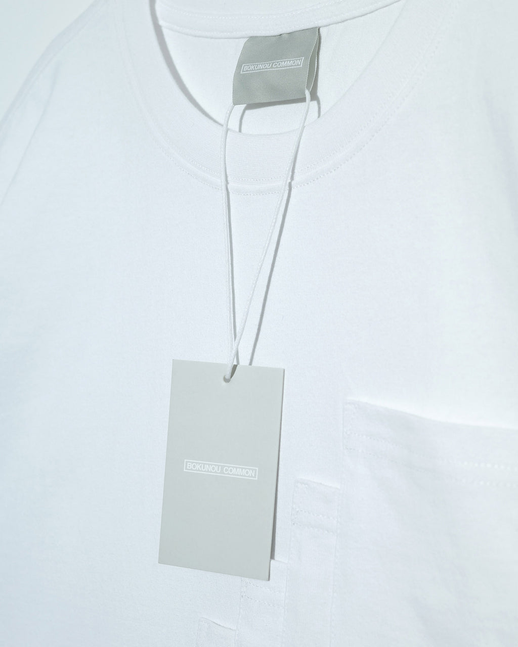 BOKUNOU COMMON ERROR POCKET S/S TEE BNCM-102T WHITE
